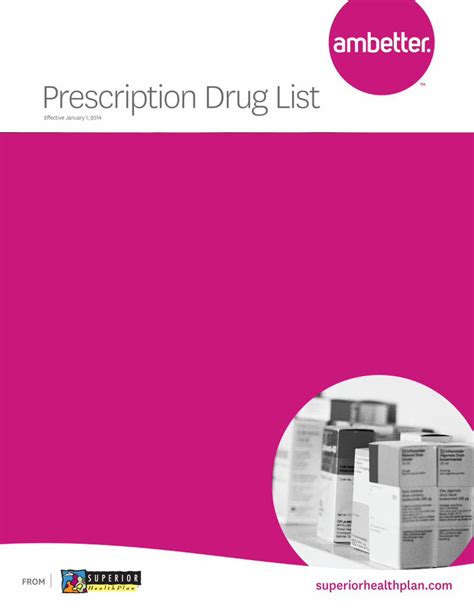 ambetter sunshine health preferred drug list